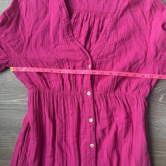 Xirena Kendall Midi Dress in Lipstick Pink Small - Picture 10 of 13